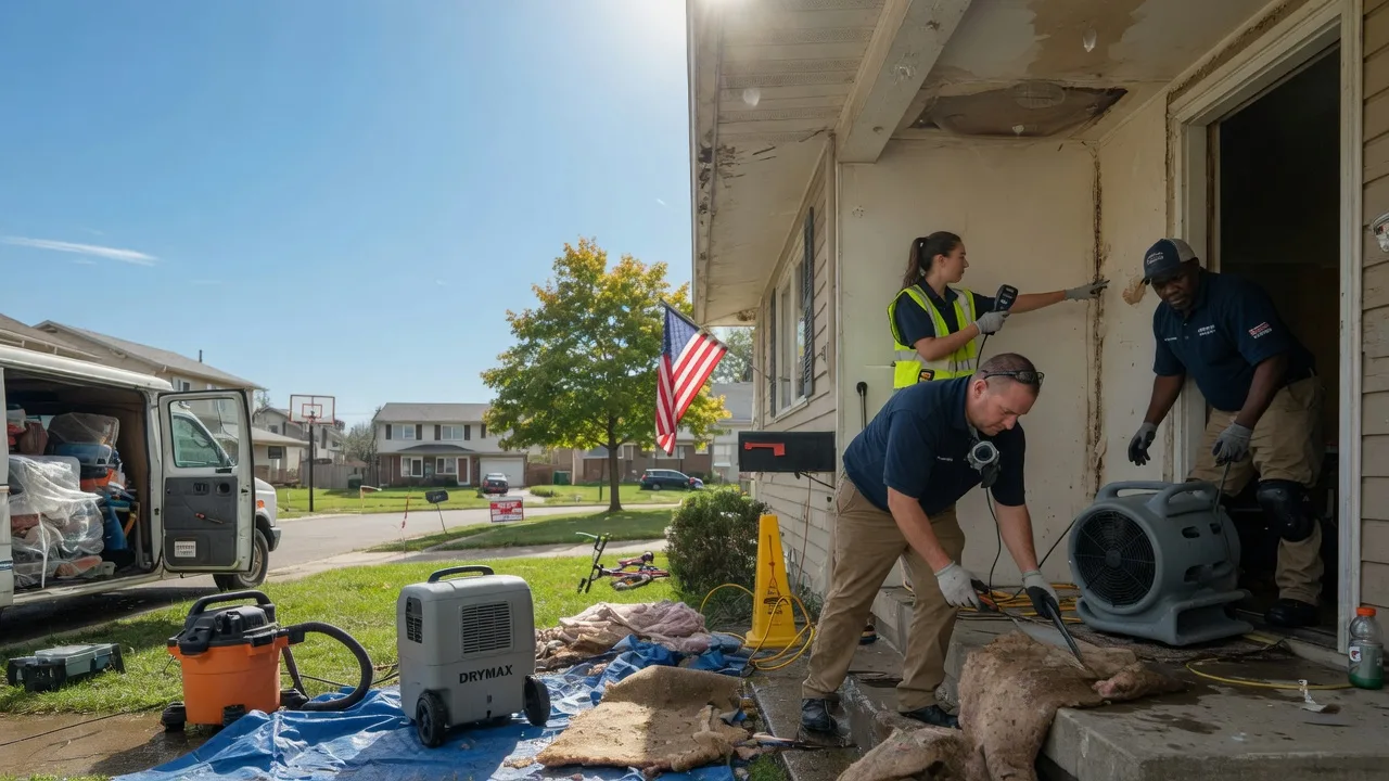 Water Damage Restoration in Briggsville, WI near me